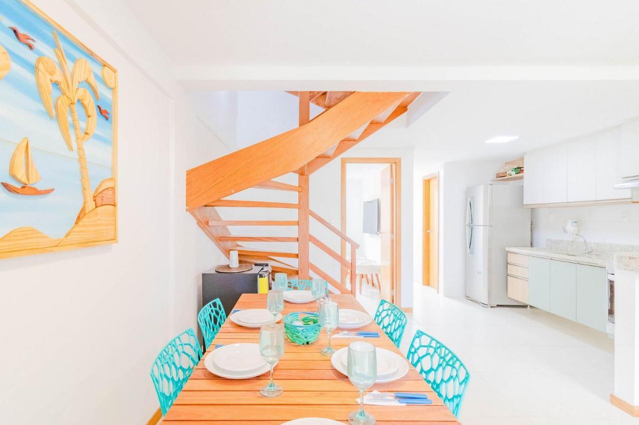 It28 Triplex 4 Suites A 350M Da Praia Do Surf - Itacimirim Exteriör bild